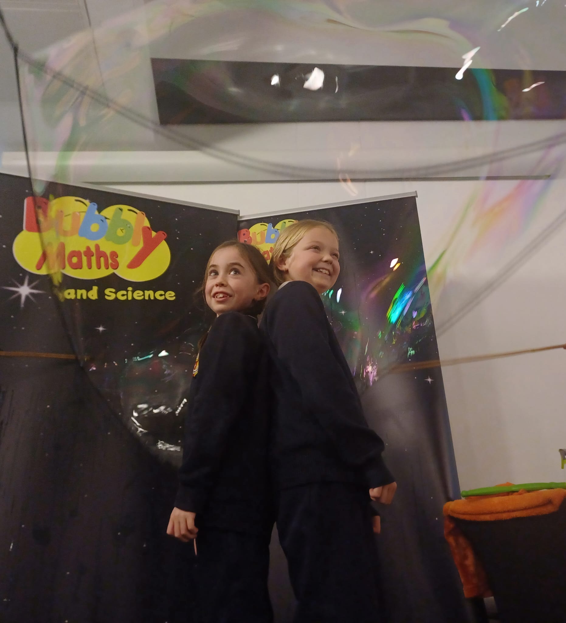 In a bubble